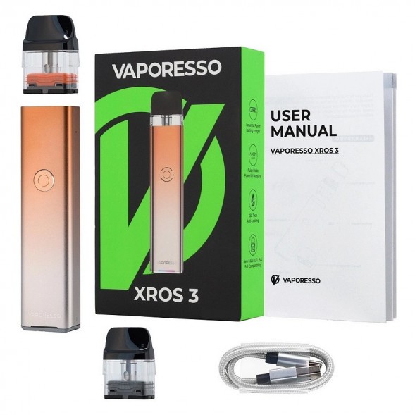 Электронная сигарета Vaporesso XROS 3 - Royal Gold купить в Екатеринбурге