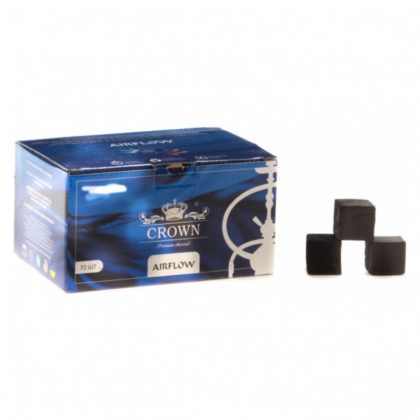 Уголь Crown Airflow (25 мм, 72 кубика) купить в Екатеринбурге