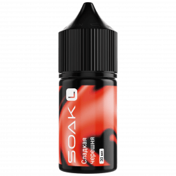 Жидкость SOAK L30 - Sweet Cherry (Сладкая Черешня, 30 мл, 2 мг)