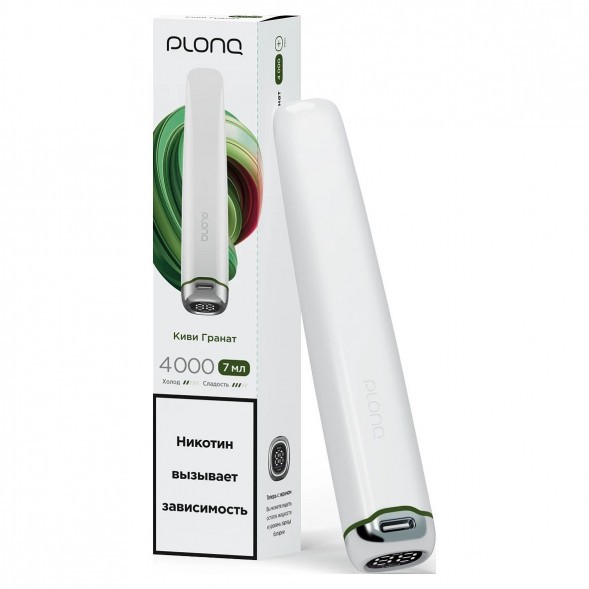 PLONQ PLUS PRO - Киви Гранат (4000 затяжек) купить в Екатеринбурге