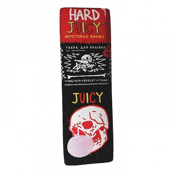 Табак Хулиган Hard - Juicy (Фруктовая Жвачка, 200 грамм) купить в Екатеринбурге