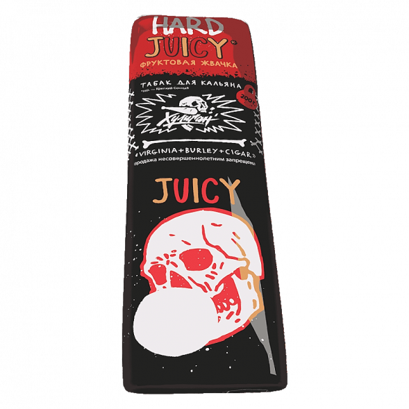Табак Хулиган Hard - Juicy (Фруктовая Жвачка, 200 грамм) купить в Екатеринбурге