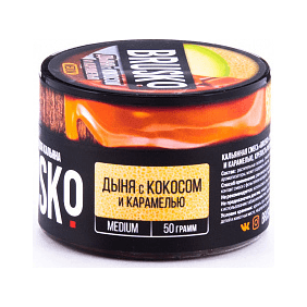 Смесь Brusko Medium - Дыня с Кокосом и Карамелью (50 грамм) купить в Екатеринбурге
