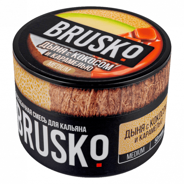 Смесь Brusko Medium - Дыня с Кокосом и Карамелью (50 грамм) купить в Екатеринбурге