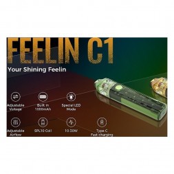 Электронная сигарета Brusko - Feelin C1 (Голубой)