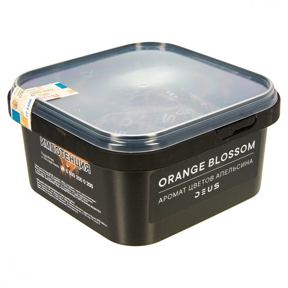 Табак Deus - Orange Blossom (Цветы Апельсина, 250 грамм) купить в Екатеринбурге