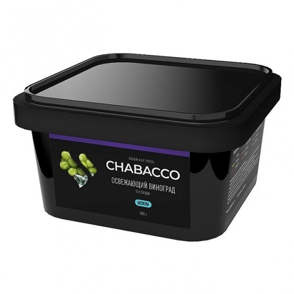 Смесь Chabacco MEDIUM - Ice Grape (Освежающий Виноград, 200 грамм) купить в Екатеринбурге