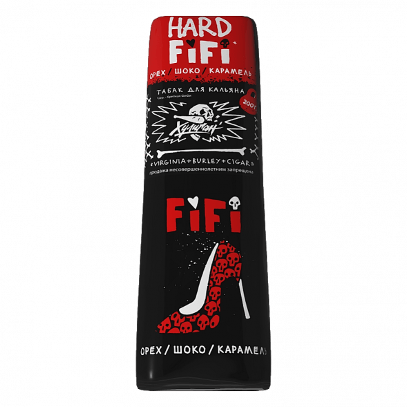 Табак Хулиган Hard - Fifi (Орех с Шоколадом и Карамелью, 200 грамм) купить в Екатеринбурге