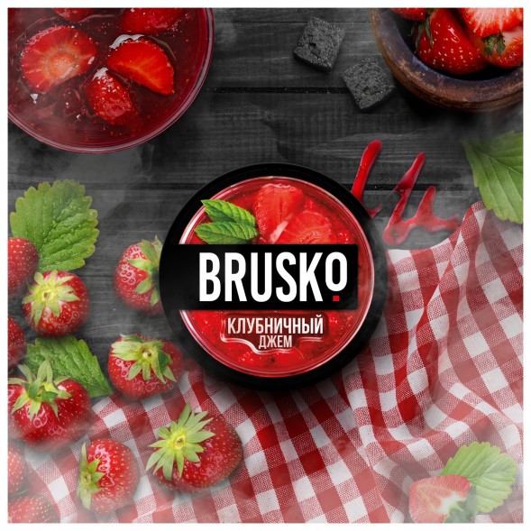 Смесь Brusko Medium - Клубничный Джем (50 грамм) купить в Екатеринбурге