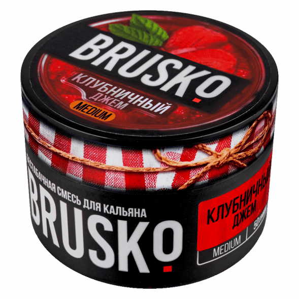 Смесь Brusko Medium - Клубничный Джем (50 грамм) купить в Екатеринбурге