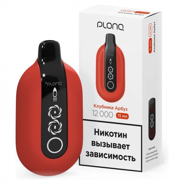 PLONQ ULTRA - Клубника Арбуз (12000 затяжек) купить в Екатеринбурге