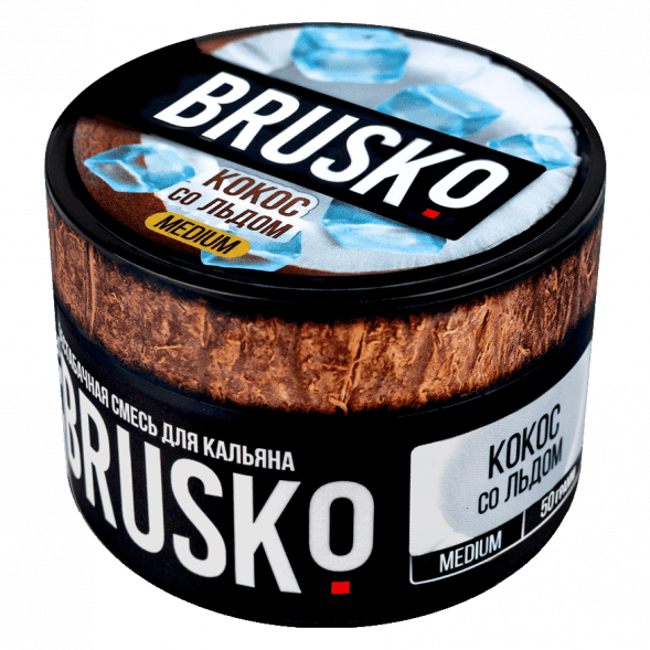 Смесь Brusko Medium - Кокос со Льдом (50 грамм) купить в Екатеринбурге