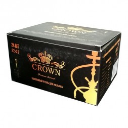 Уголь Crown (22 мм, 24 кубика)