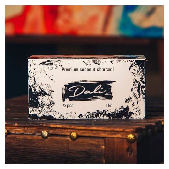 Уголь Dali (25 мм, 72 кубика) купить в Екатеринбурге