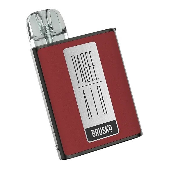 Электронная сигарета Brusko PAGEE AIR - Crimson Red (Красный) купить в Екатеринбурге