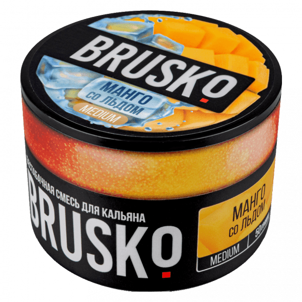 Смесь Brusko Medium - Манго со Льдом (50 грамм) купить в Екатеринбурге