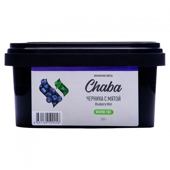 Смесь Chaba - Blueberry Mint (Черника с Мятой, 200 грамм, Без никотина) купить в Екатеринбурге