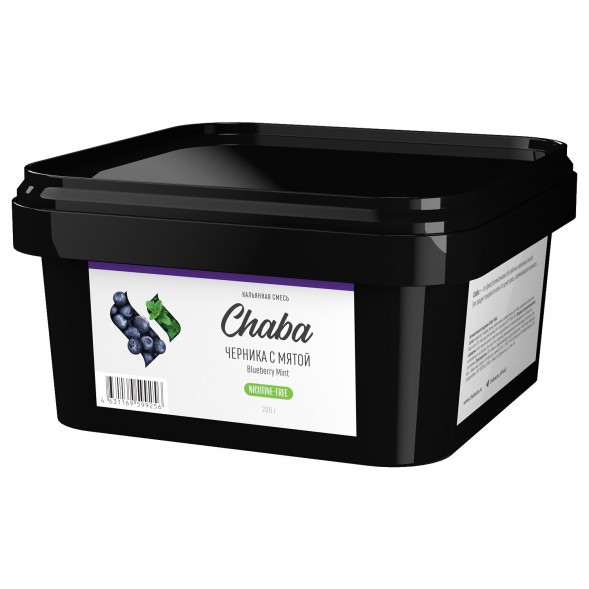 Смесь Chaba - Blueberry Mint (Черника с Мятой, 200 грамм, Без никотина) купить в Екатеринбурге