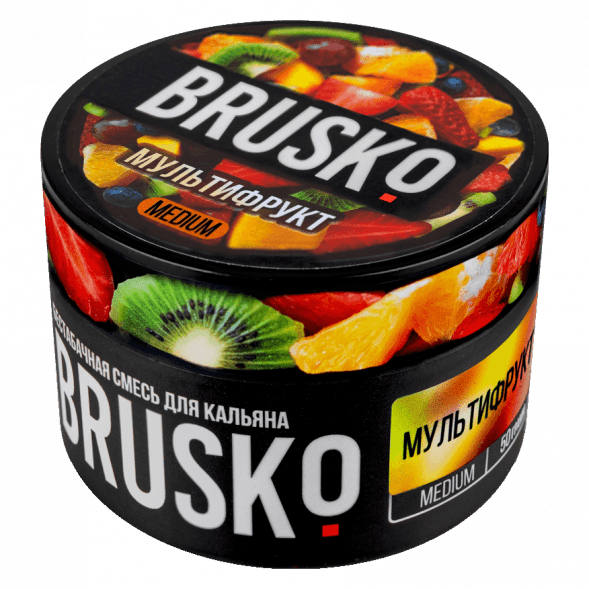 Смесь Brusko Medium - Мультифрукт (50 грамм) купить в Екатеринбурге
