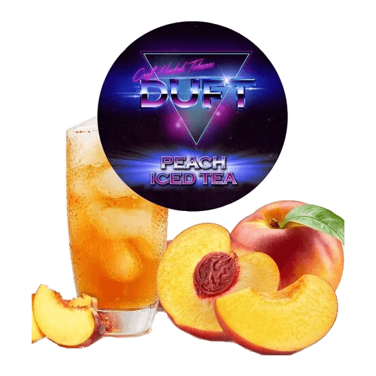 Табак Duft - Peach Iced Tea (Ледяной Персиковый Чай, 80 грамм) купить в Екатеринбурге