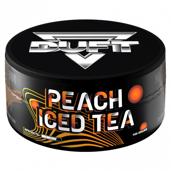 Табак Duft - Peach Iced Tea (Ледяной Персиковый Чай, 80 грамм) купить в Екатеринбурге