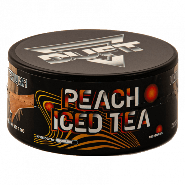 Табак Duft - Peach Iced Tea (Ледяной Персиковый Чай, 80 грамм) купить в Екатеринбурге