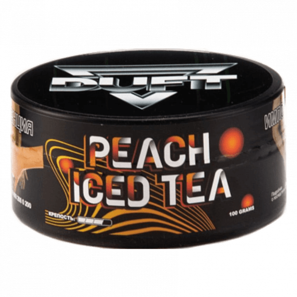 Табак Duft - Peach Iced Tea (Ледяной Персиковый Чай, 80 грамм) купить в Екатеринбурге