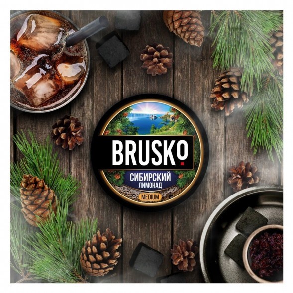 Смесь Brusko Zero - Сибирский Лимонад (250 грамм) купить в Екатеринбурге