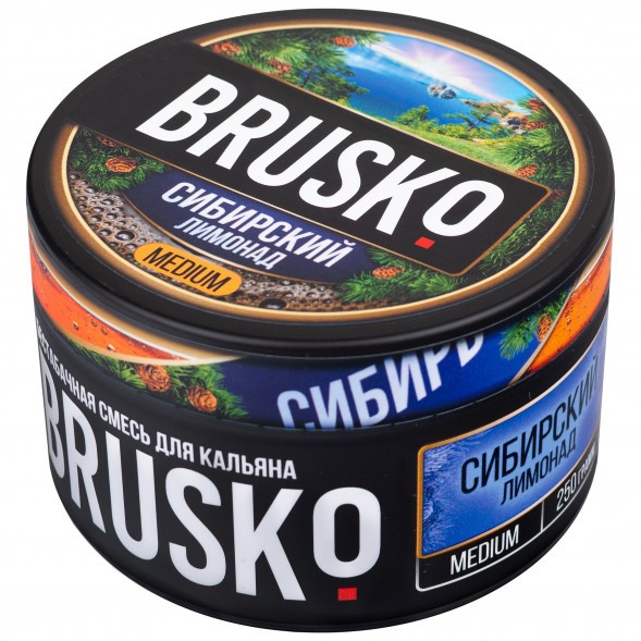 Смесь Brusko Zero - Сибирский Лимонад (250 грамм) купить в Екатеринбурге