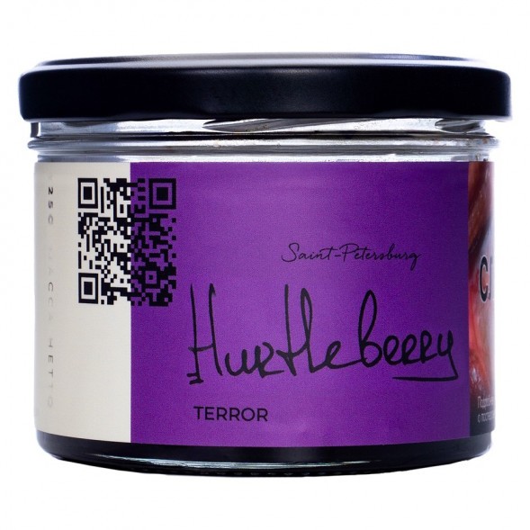 Табак Trofimoff&#039;s Terror - Hurtleberry (Чёрная Смородина, 125 грамм) купить в Екатеринбурге