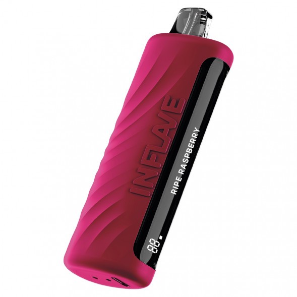 INFLAVE OMEGA - Спелая Малина (Ripe Raspberry, 10000 затяжек) купить в Екатеринбурге