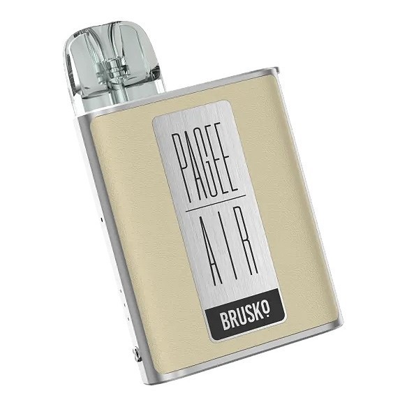 Электронная сигарета Brusko PAGEE AIR - Imperial Gold (Бежевый) купить в Екатеринбурге