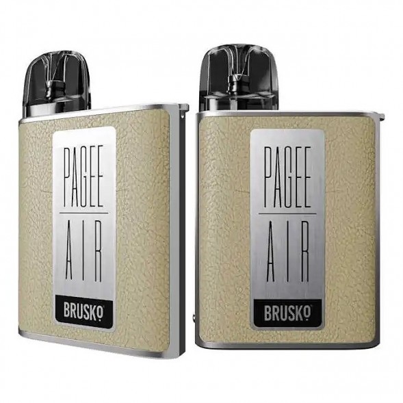 Электронная сигарета Brusko PAGEE AIR - Imperial Gold (Бежевый) купить в Екатеринбурге