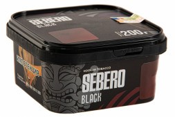 Табак Sebero Black - Strawberry Banana (Клубника и Банан, 200 грамм)