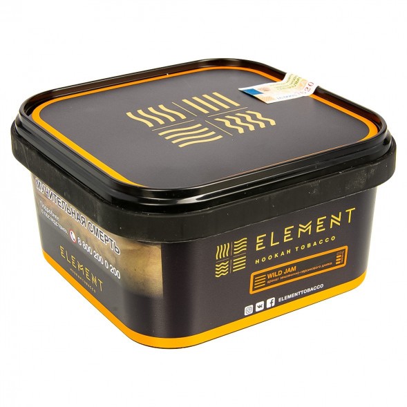 Табак Element Земля - Wild Jam (Землянично-Персиковый Джем, 200 грамм) купить в Екатеринбурге