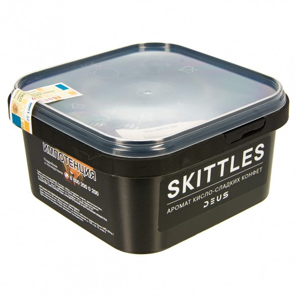Табак Deus - Skittles (Кисло-Сладкие Конфеты, 250 грамм) купить в Екатеринбурге