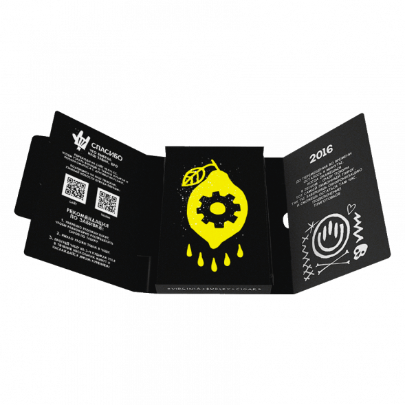 Табак Хулиган - 2016 (Лимонный Пирог, 25 грамм) купить в Екатеринбурге