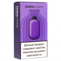 PLONQ INSTABAR - Алоэ Виноград (5000 затяжек)