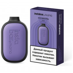 PLONQ INSTABAR - Алоэ Виноград (5000 затяжек)