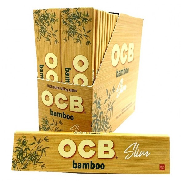Бумага для самокруток OCB - SLIM Bamboo (32 штуки) купить в Екатеринбурге