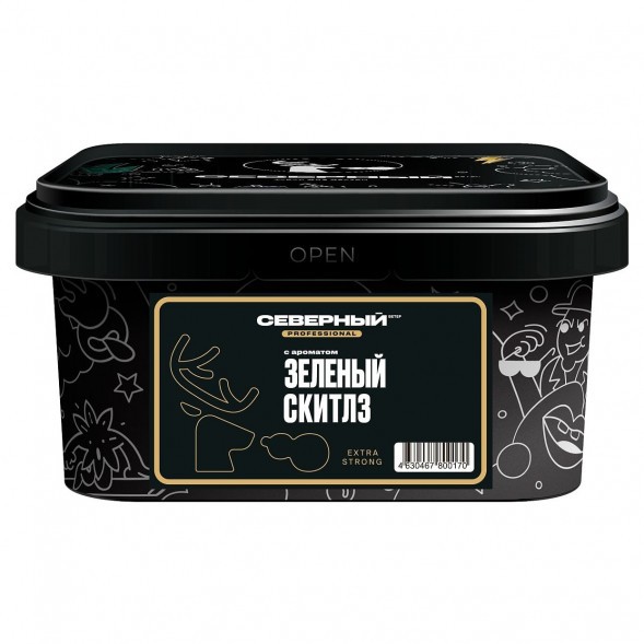 Табак Северный Professional - Зелёный Скитлз (200 грамм) купить в Екатеринбурге