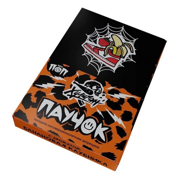 Табак Хулиган - Паучок (Банановая Клубника, 25 грамм) купить в Екатеринбурге