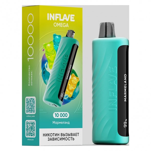 INFLAVE OMEGA - Мармелэнд (Marmeland, 10000 затяжек) купить в Екатеринбурге