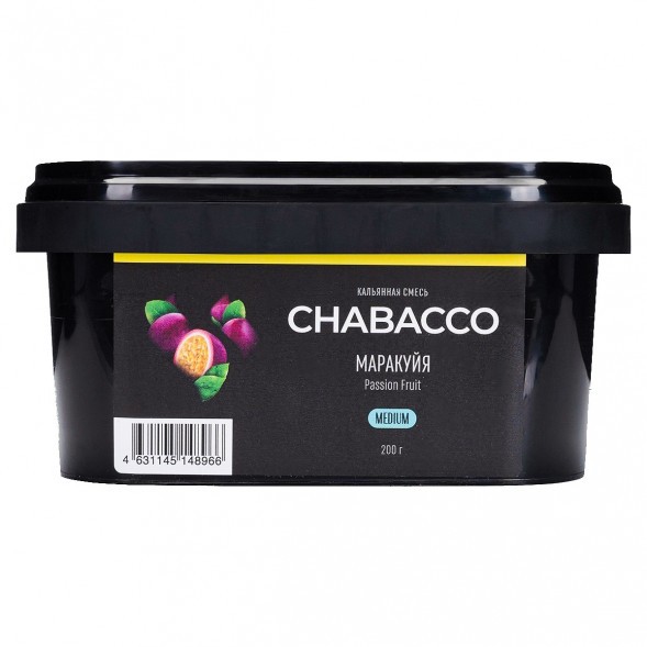 Смесь Chabacco MEDIUM - Passion Fruit (Маракуйя, 200 грамм) купить в Екатеринбурге