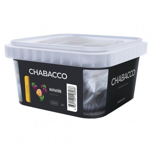 Смесь Chabacco MEDIUM - Passion Fruit (Маракуйя, 200 грамм) купить в Екатеринбурге