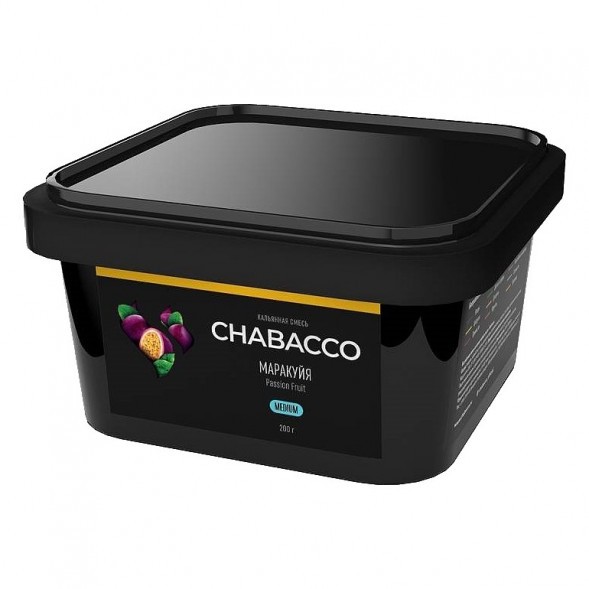Смесь Chabacco MEDIUM - Passion Fruit (Маракуйя, 200 грамм) купить в Екатеринбурге
