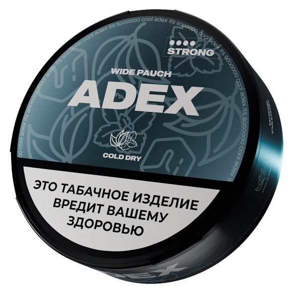 Табак жевательный ADEX STRONG WIDE - Cold Dry купить в Екатеринбурге