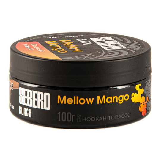 Табак Sebero Black - Mellow Mango (Спелый Манго, 100 грамм) купить в Екатеринбурге