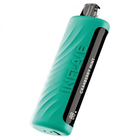 INFLAVE OMEGA - Клюква Мята (Cranberry Mint, 10000 затяжек) купить в Екатеринбурге