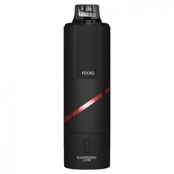 FOOSE BLACK - Малина Лайм (Raspberry Lime, 11000 затяжек) купить в Екатеринбурге